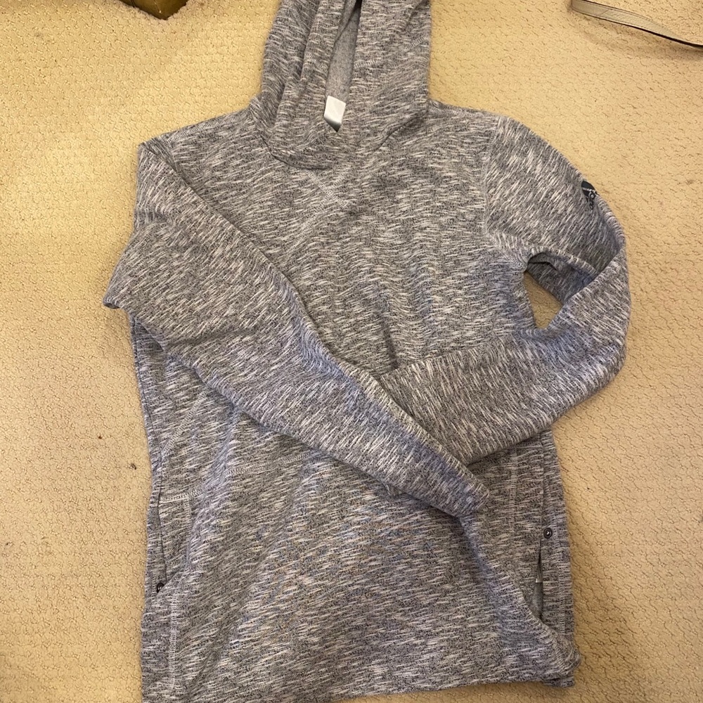 Gray adidas hoodie